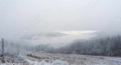 Winter valley landscape shr...