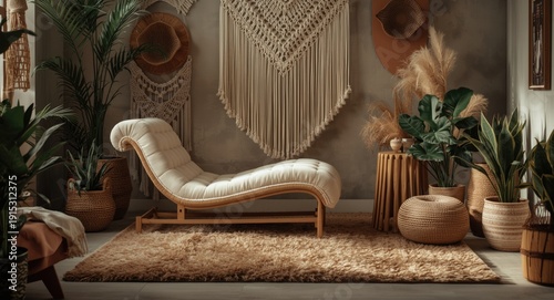 Serene bohemian meditation ...