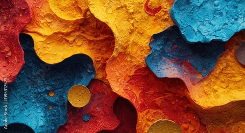 Artistic vibrant compositio...