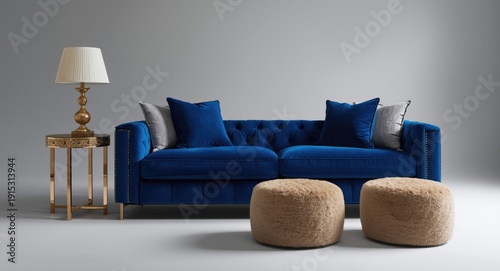Luxury living room arrangem...