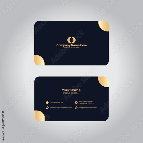 business card template