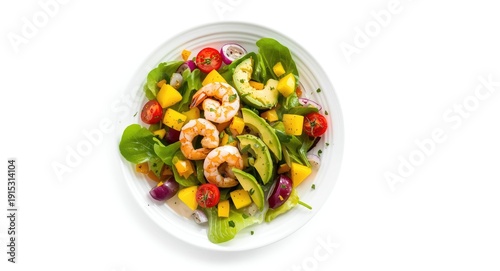 Nutritious shrimp avocado m...