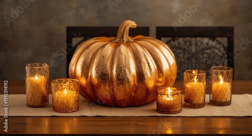 Sophisticated fall decor fe...