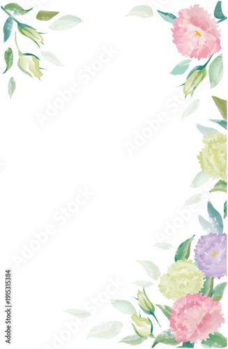 Texas bluebell frame