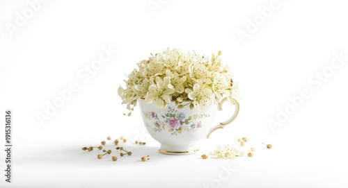 White isolated background w...