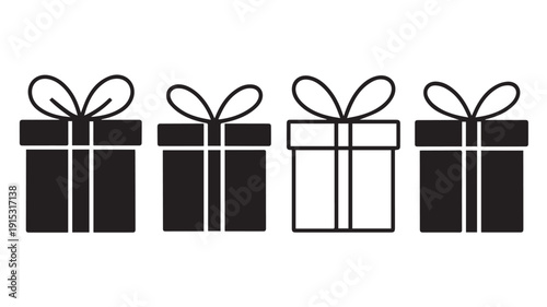 gift boxes vector