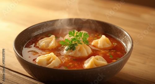 Delicious bowl of dumplings...