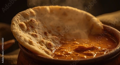 Whole wheat flatbread with ...