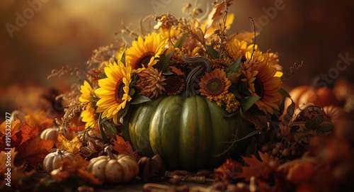 Thanksgiving clipart featur...