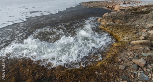 Saltwater spindrift mixing ...