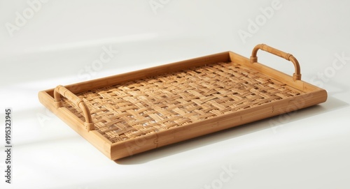 Elegant bamboo and rattan t...