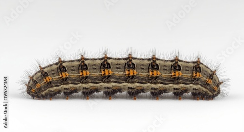 Highly detailed gypsy moth ...