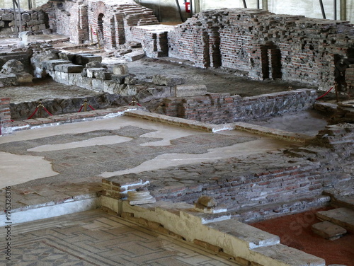 Remains of old roman city Sirmium,
Sremska Mitrovica, Serbia - February 2026