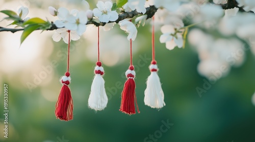 Wallpaper Mural Bulgarian Baba Marta Festival Martenitsa Decorations Torontodigital.ca