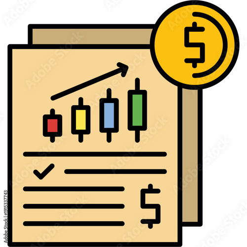 Financial Statement Icon