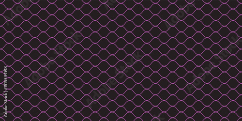 Mesh texture for fishing nets. Seamless pattern for sportswear or soccer goal, volleyball net, basketball hoop, hockey, athletics. Abstract net background for sports. vector