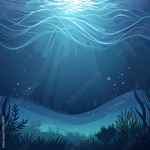 underwater world background