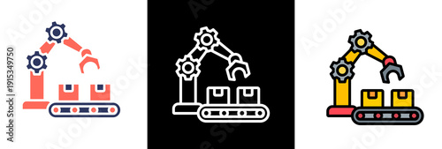 Assembly Line triple icon