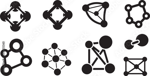 Molecular Structures and Chemical Bonds in Black and White
