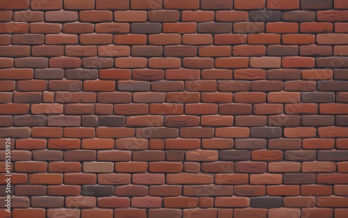 Red brick wall texture background