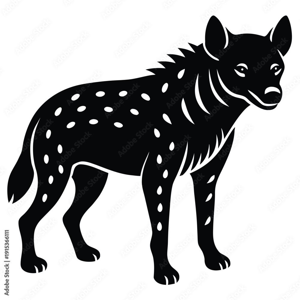 Fototapeta premium Hayna White Background Vector EPS for Graphic Design