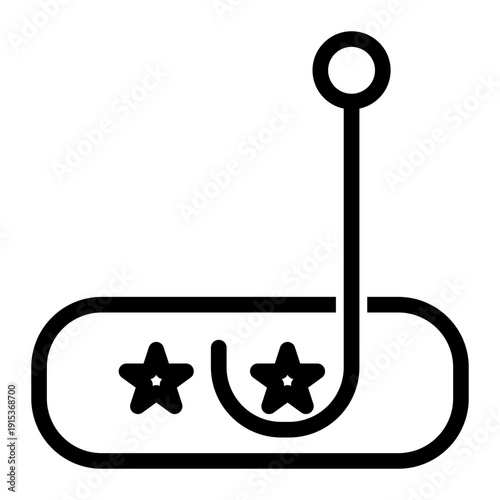 Fraudulent attempt to obtain sensitive information by disguising as a trustworthy entity (Outline Style)