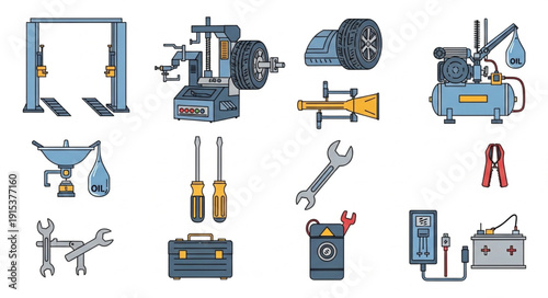 Industrial Tools and Machinery Equipment.