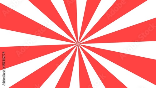 red and white line sun rays background video