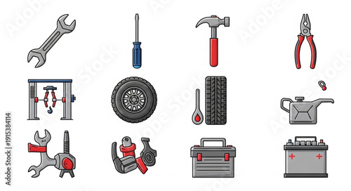 Tools and Equipment for Repair.