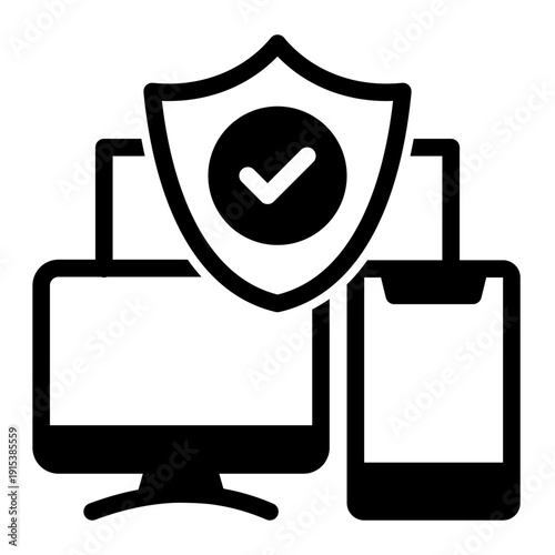 Body of technologies and processes designed to protect networks and data from attack (Mixed Style)