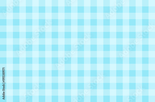 Light pastel blue plaid fabric pattern, blue Scottish tartan.