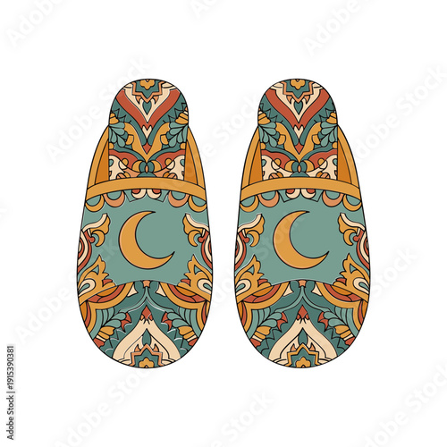 Vibrant colorful insole foot inserts.