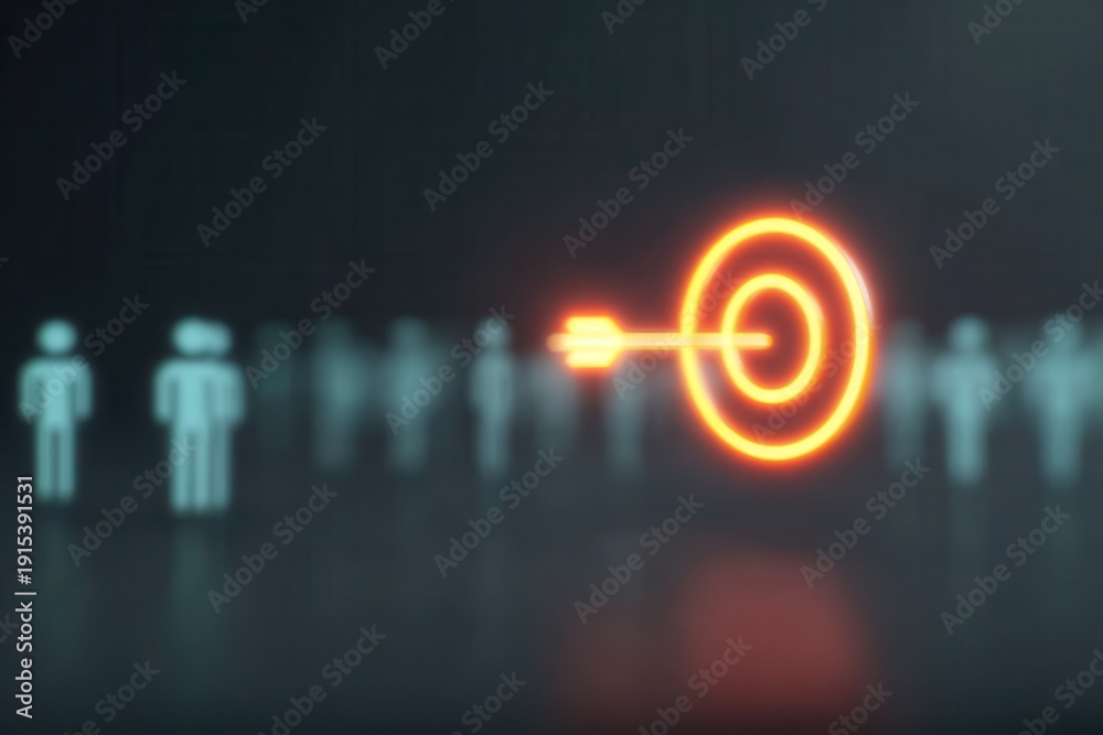 Fototapeta premium When advertising aligns with promotion goals, online targeting reflects search demand, boosting visibility and strengthening ranking trust