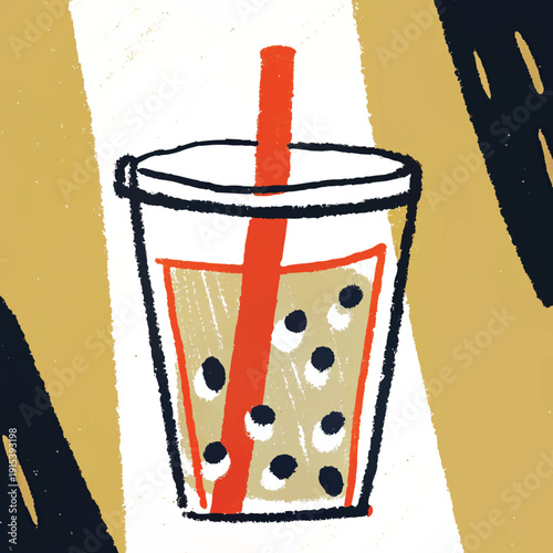 Isolated vector illustration of a vintage retro soda can beverage container with a red cola drink and ice on a white background