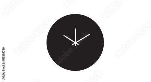 Precise Time: A simple yet elegant clock face, its hands pointing to a specific moment, against a sleek, contrasting backdrop, symbolizing the importance of time management.