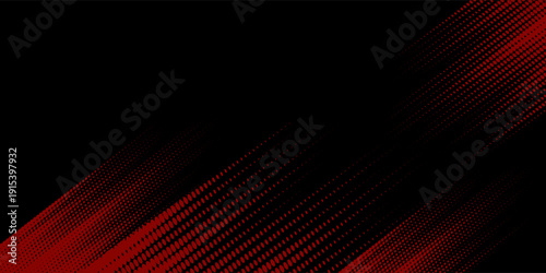 Halftone dots red and blue color pattern gradient grunge texture background. Dot pop art comic sport style vector illustration. modern background