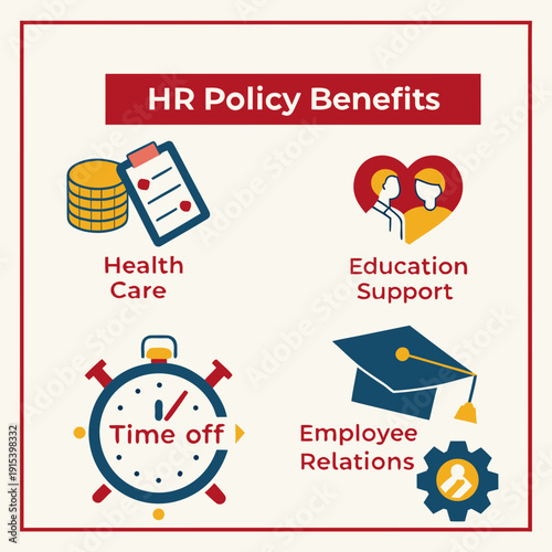 Image showcasing the benefits of having a comprehensive health policy Vector