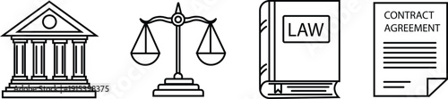 Law and justice symbols
