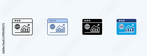 Traffic Multiple Icon Illustration Vector