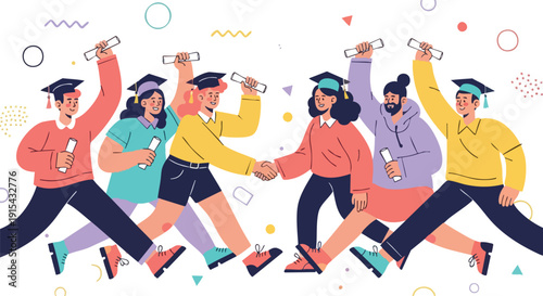 Empowering the Future Workforce: Diverse Gen Z Graduates Embracing Collaboration and Career Opportunities