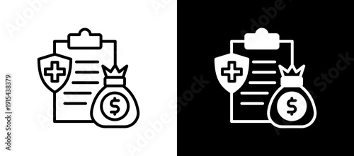 Insurance Claim linemixed icon