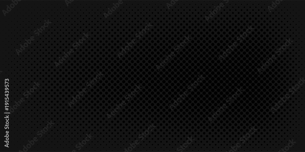 Naklejka premium Grungy dot gradient background. Retro comic backdrop. Black gradient halftone noise effect. Vector grainy texture overlay. Wavy vintage pattern.