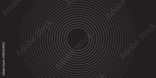 Black mascara circular texture, brush stroke isolated on white background. vector eps10