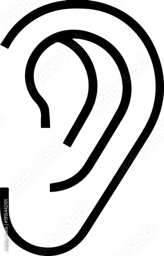 Ear - Free vector emoji on creazilla.eps