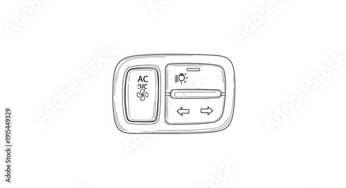 Car Remote Control Key Fob.