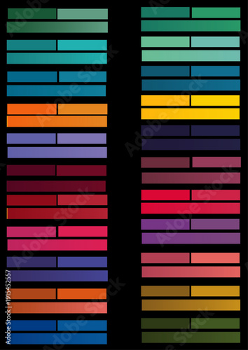 morden minimal color ,cool color 