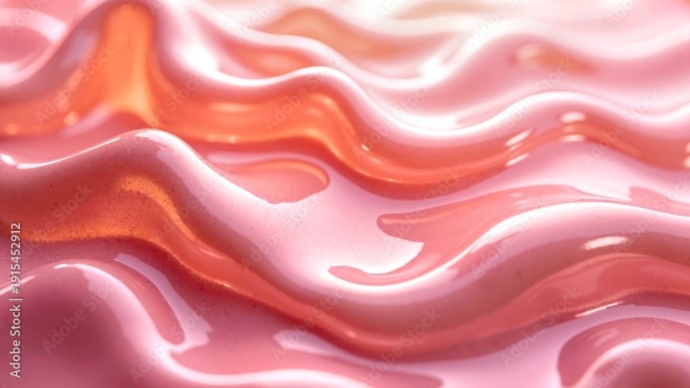 Obraz premium Fluid paste illustration