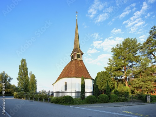 Guardian angel Angel Chapel, Zug, Canton Zug, Switzerland