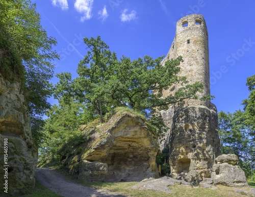 Valecov Castle Ruins, Boseň, Středočeský kraj, Czech Republic