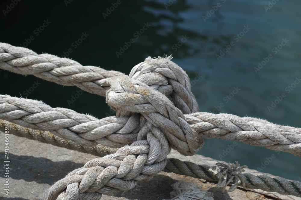 Fototapeta premium close up of a rope